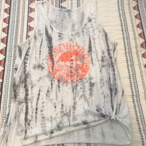 Tye dye tank top